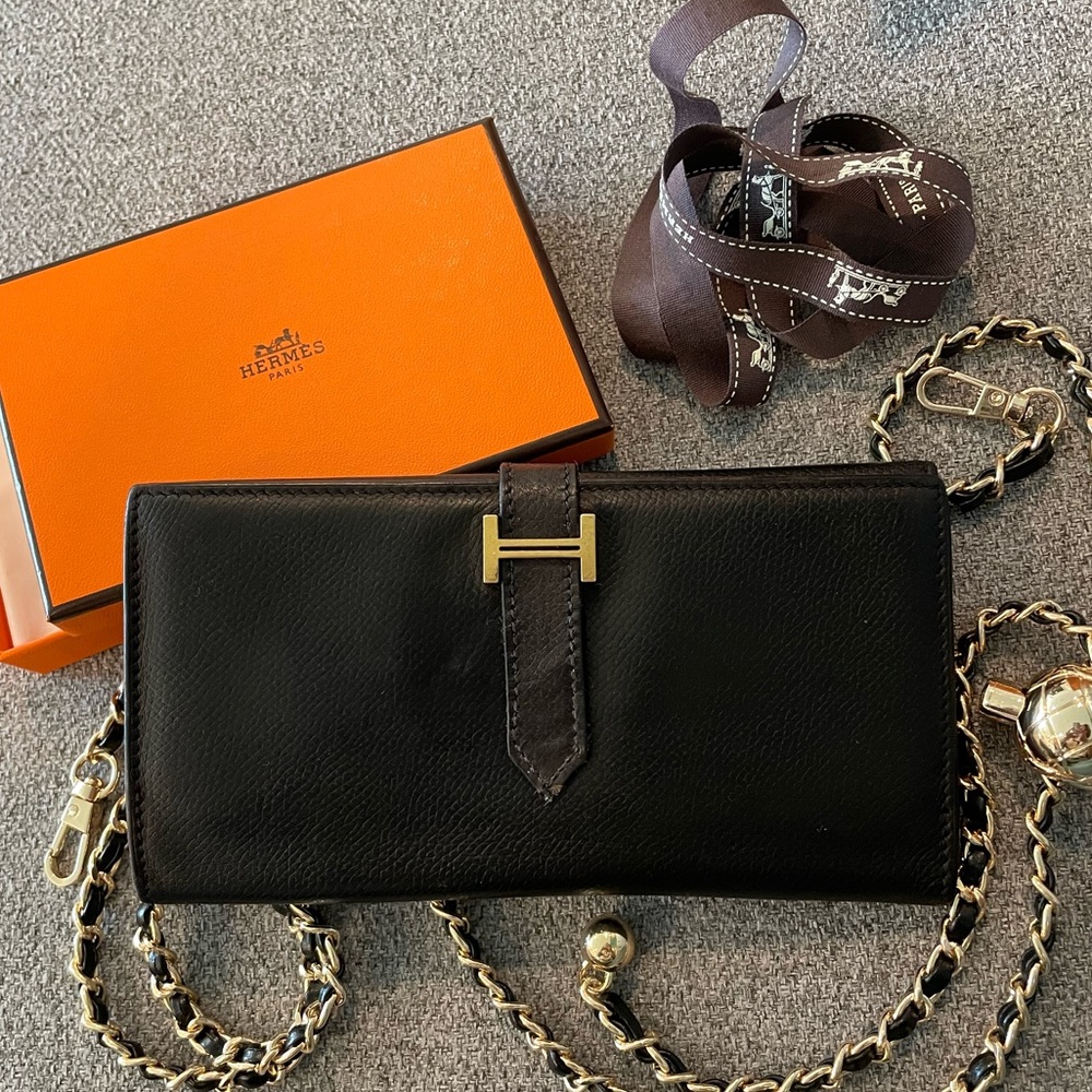 ❌NOT AVAIL!❌HERMÈS EPSOM BEARNE WALLET